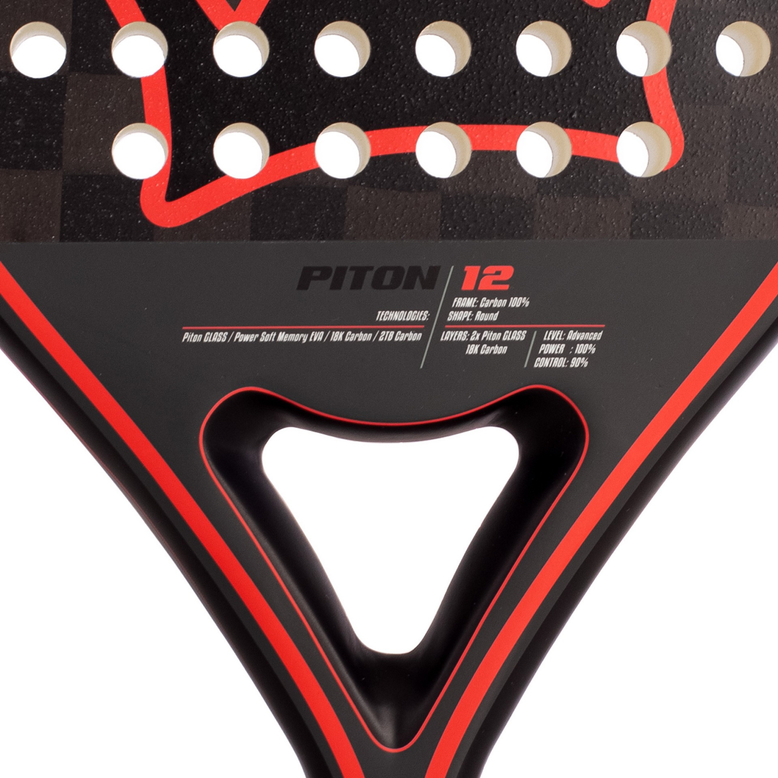 Ракетка для падела Black Crown Piton 12