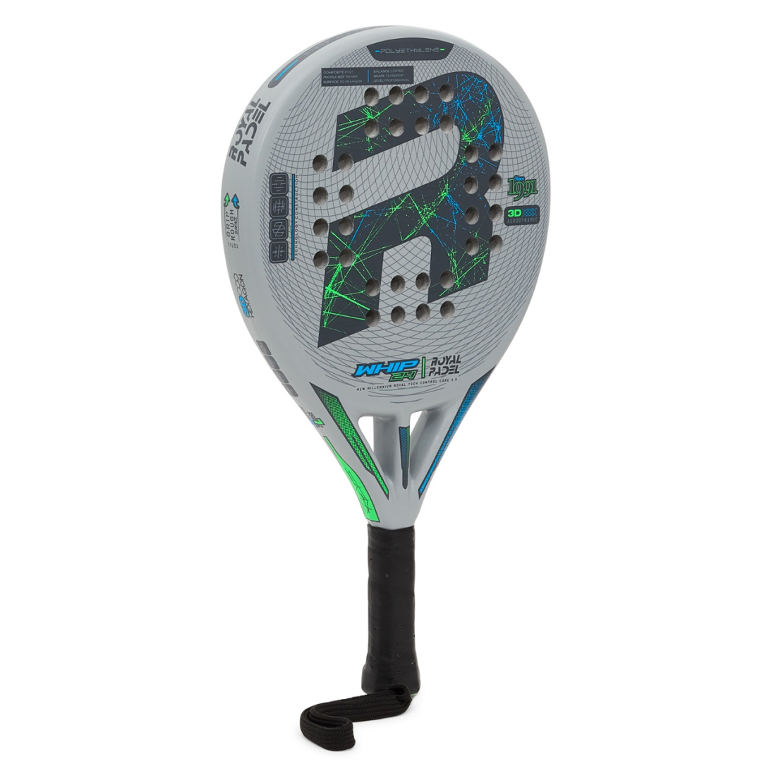 Ракетка для падела Royal Padel Whip Poly 2024