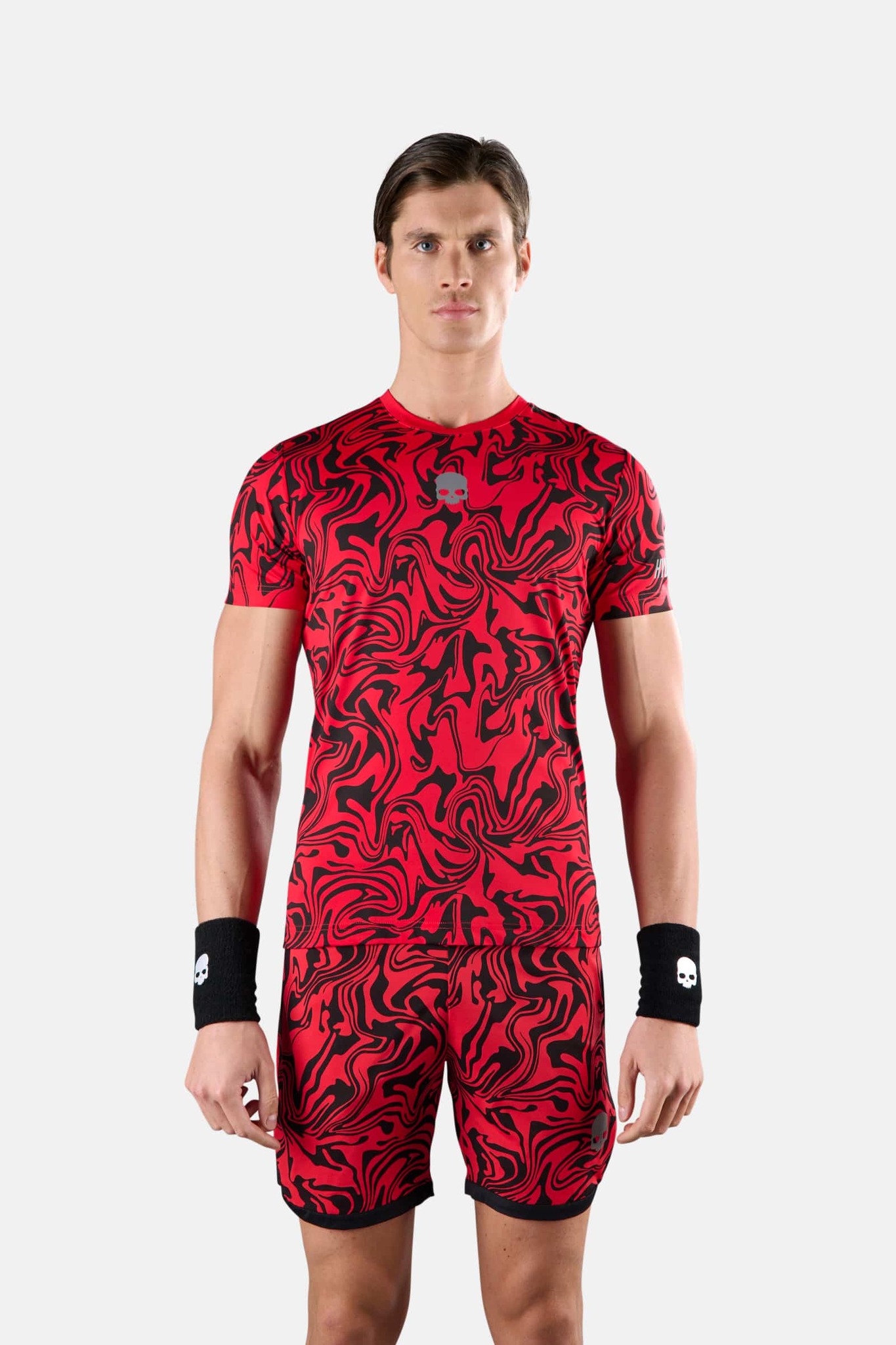 Мужская теннисная футболка  HYDROGEN CHROME TECH TEE (T00708-002)