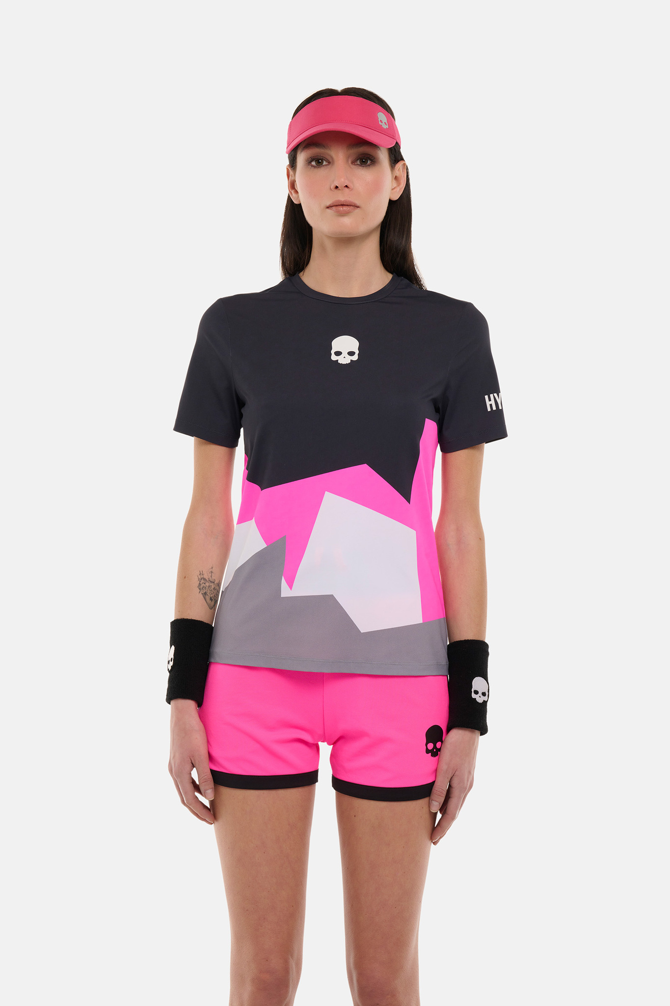 Женская футболка Hydrogen MOUNTAINS TECH T-SHIRT (DT1005)