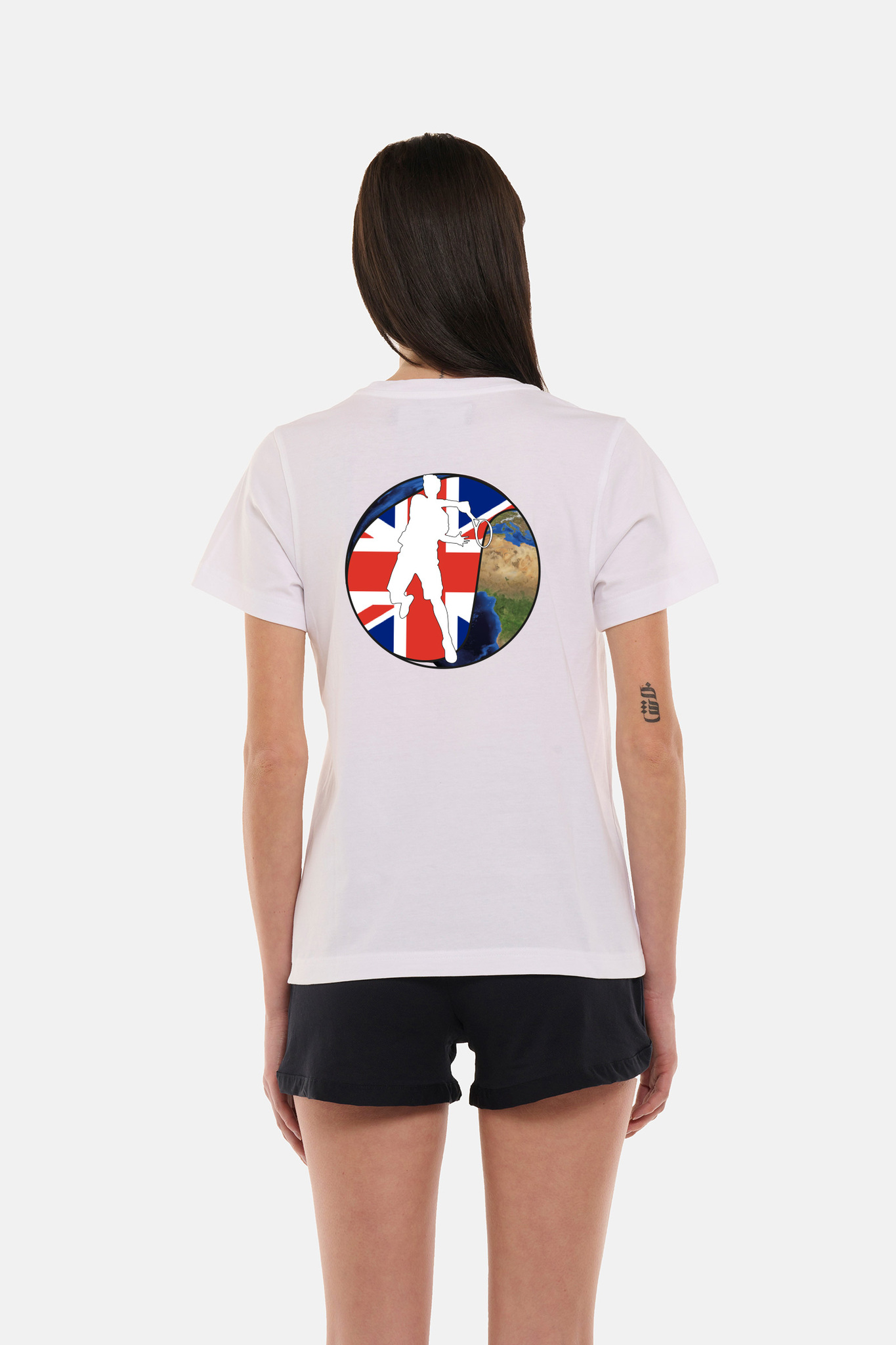 Женская футболка HYDROGEN MATCH T-SHIRT (TT1010)
