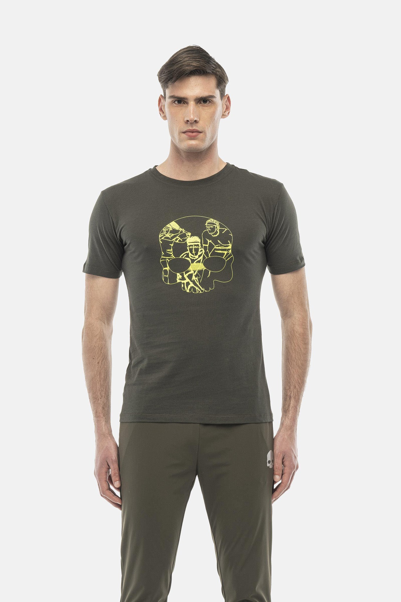 Мужская футболка HYDROGEN SKETCH T-SHIRT (TT0020-M62)
