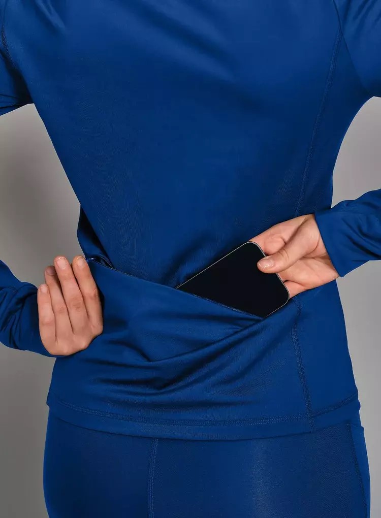 Женская флисовая кофта RS HALF ZIP SWEATER (231W104952)