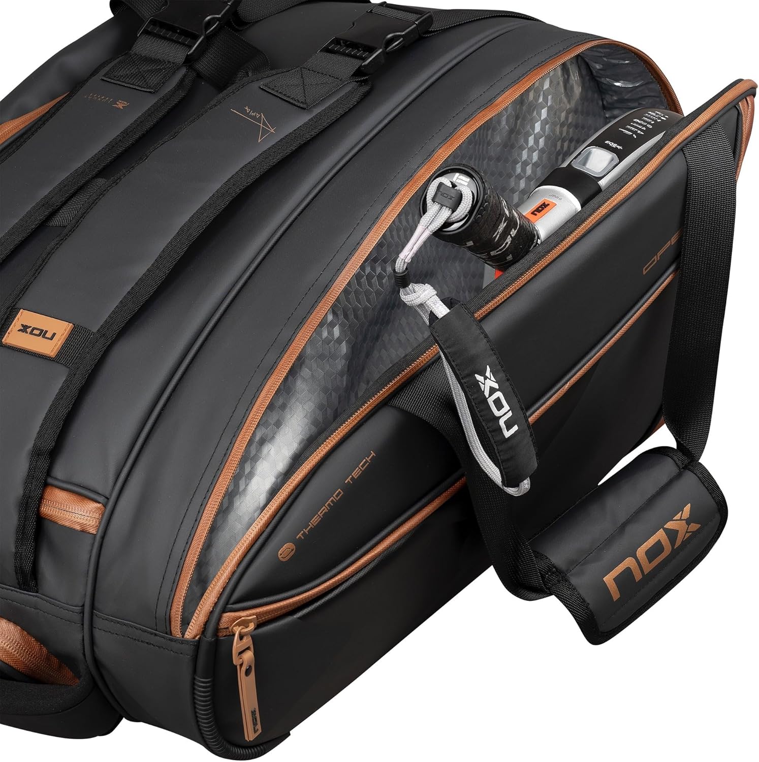 Сумка для падела Nox Open Series Black Brown