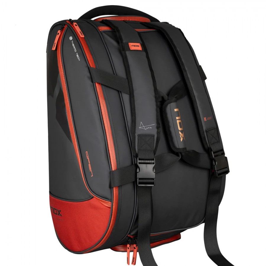 Сумка для падела Nox Open Series Black Red