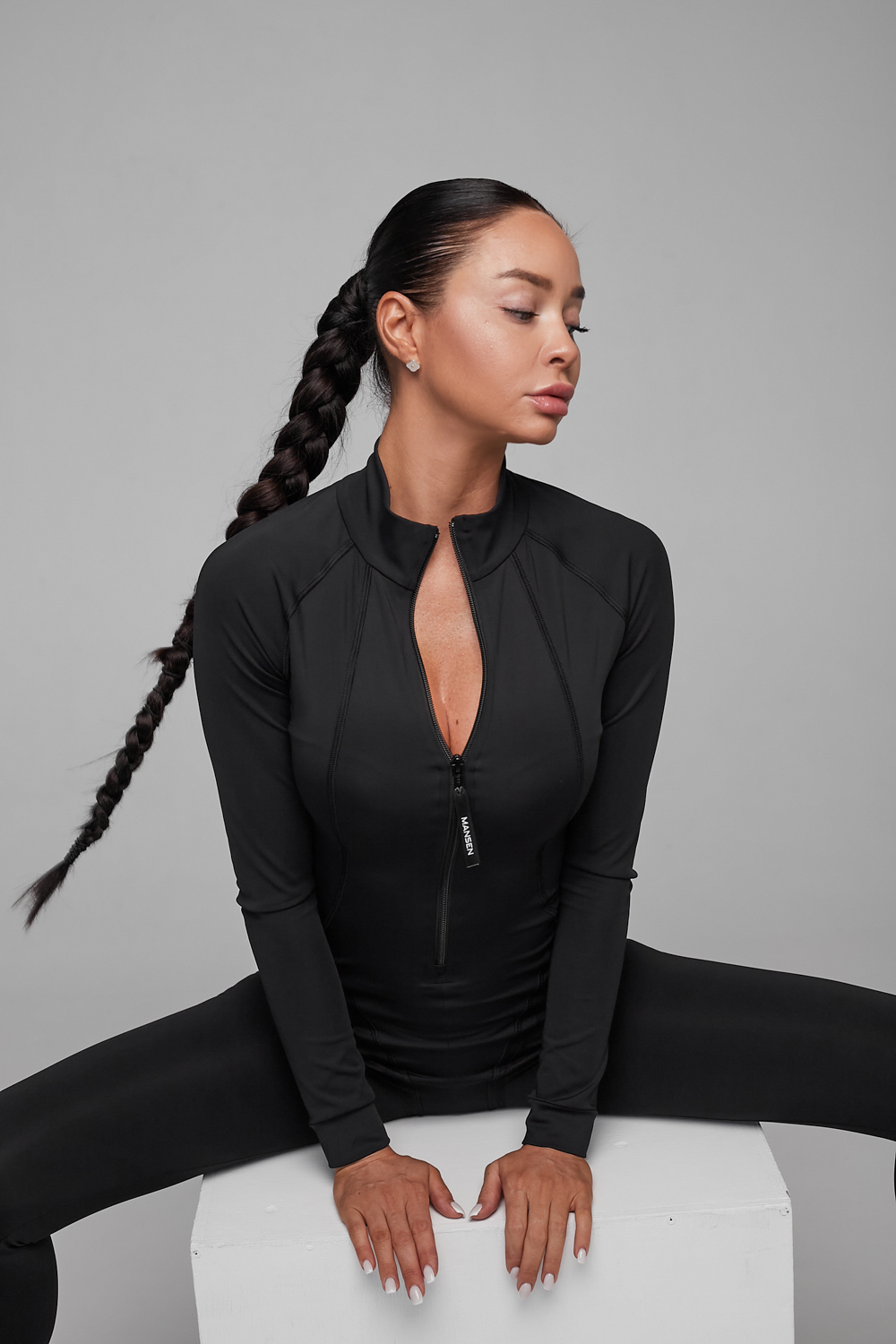 Комбинезон Fit Black с леггинсами