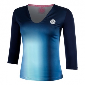 Футболка женская BIDI BADU  с длинным рукавом  Spectrum V-Neck