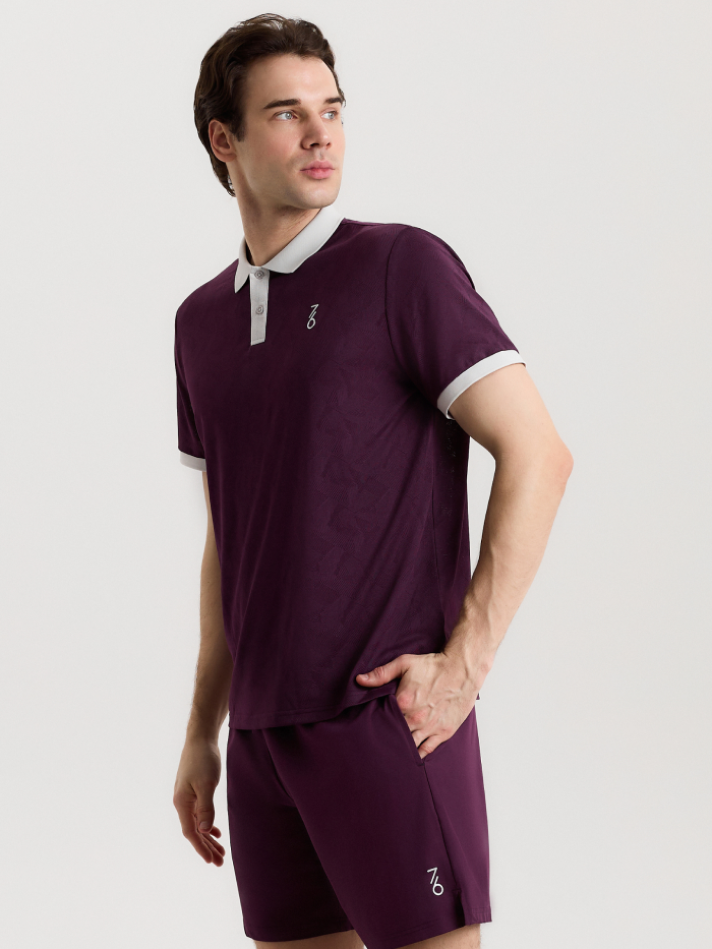 Мужское поло 7/6 Andy Polo Potent Purple
