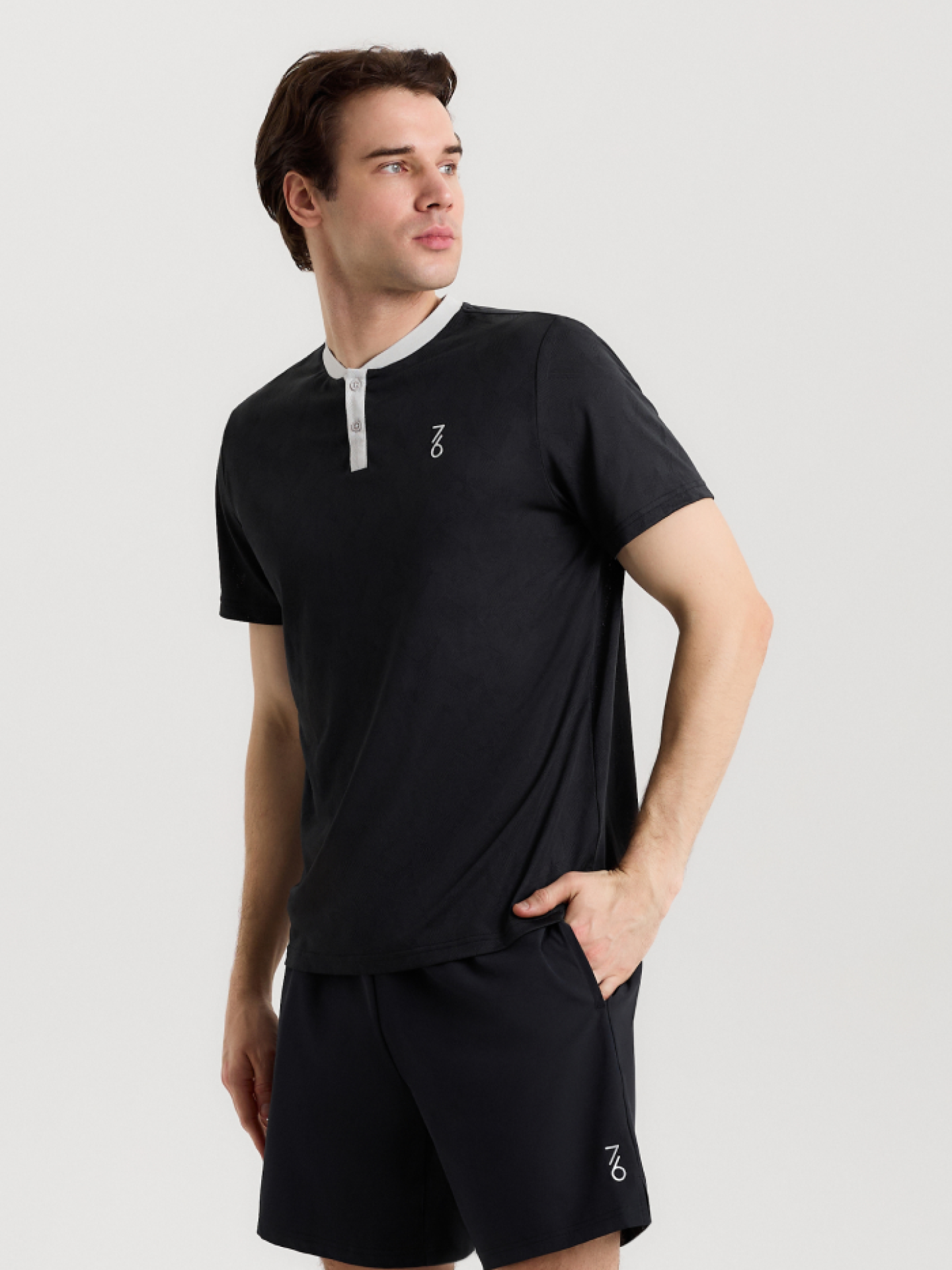 Мужское поло 7/6 Ankl Polo 2.0 Ebony