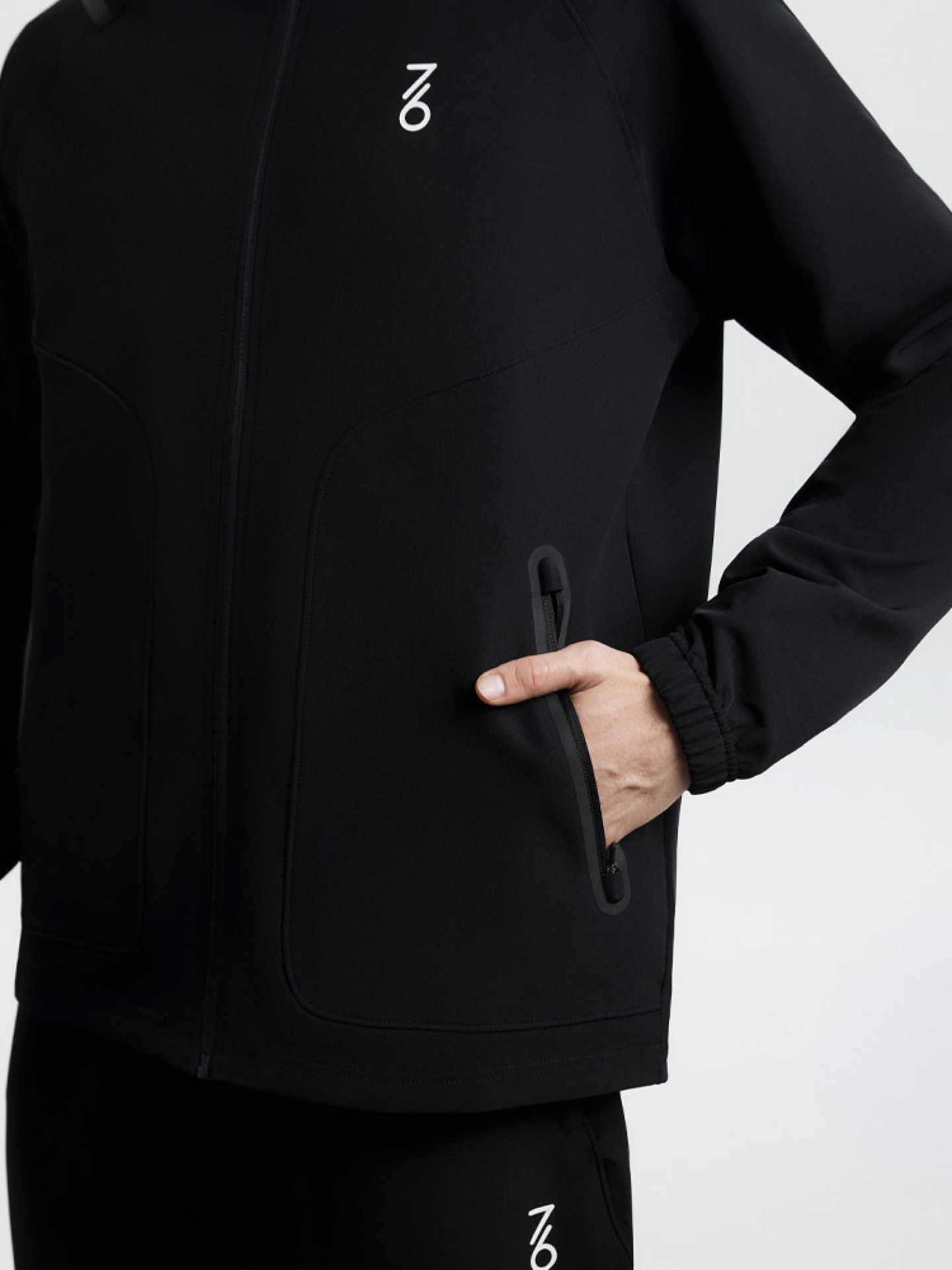 Кофта мужская 7/6 Man Jacket White/Black
