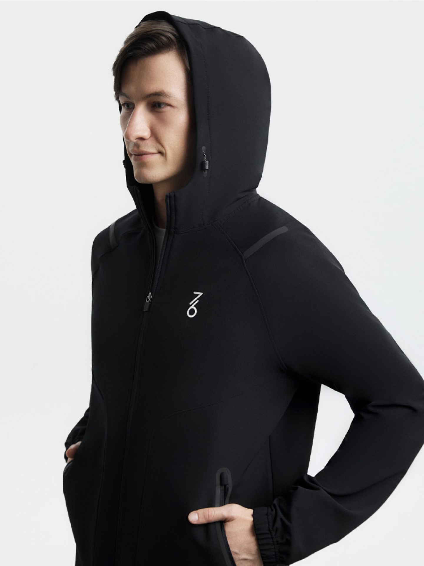 Кофта мужская 7/6 Man Jacket White/Black