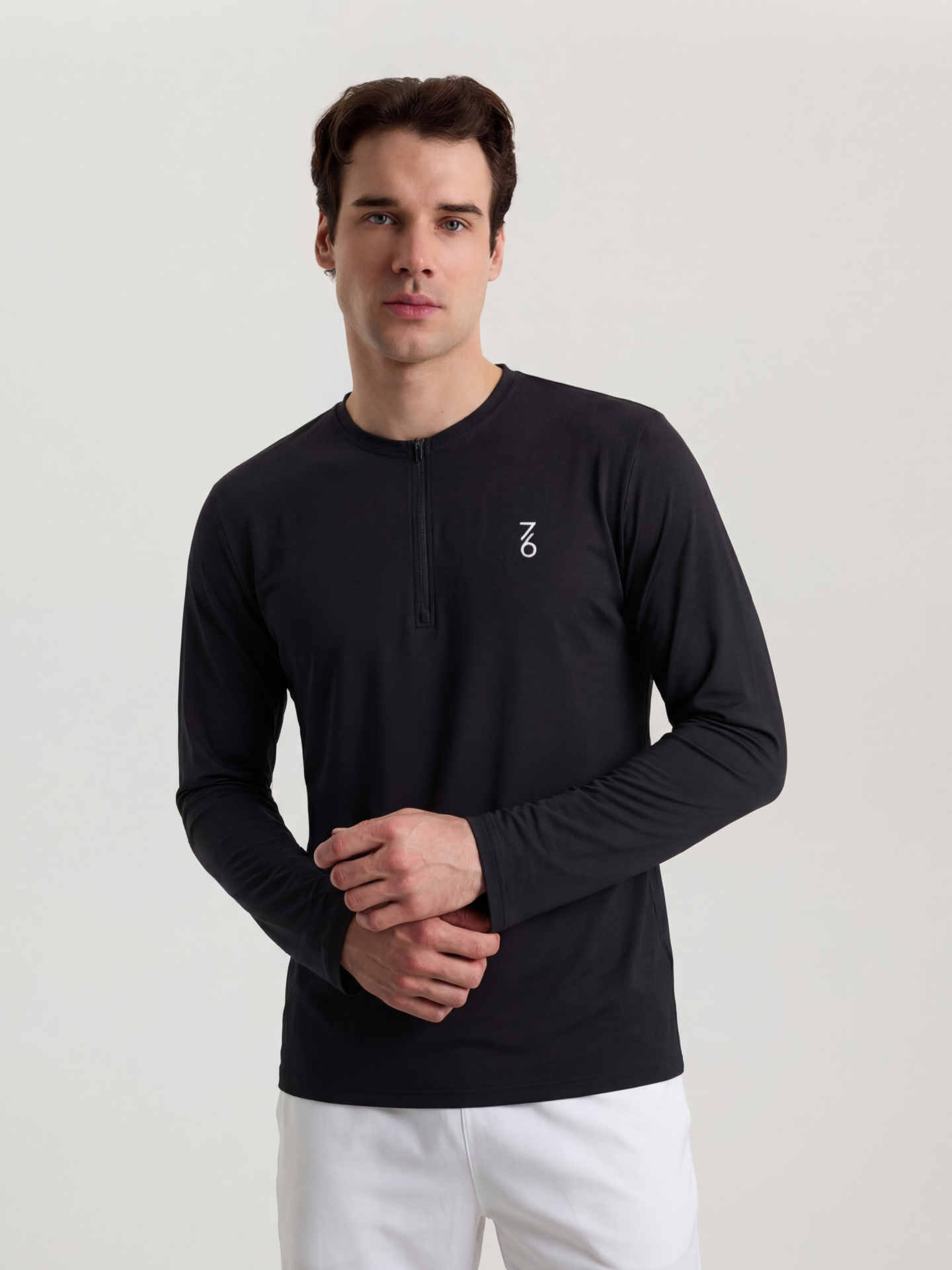 Лонгслив мужской 7/6 Tony Longsleeve 2.0 Black