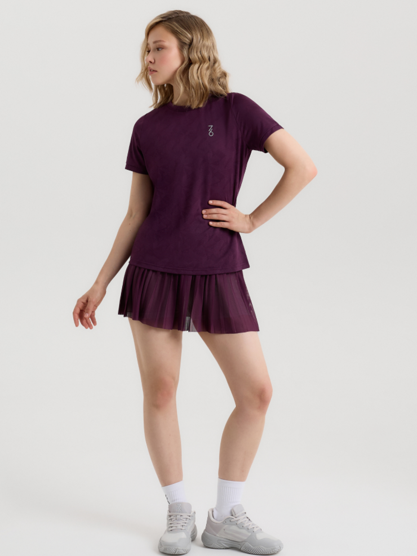 Футболка женская 7/6 Kate T-shirt - Potent Purple