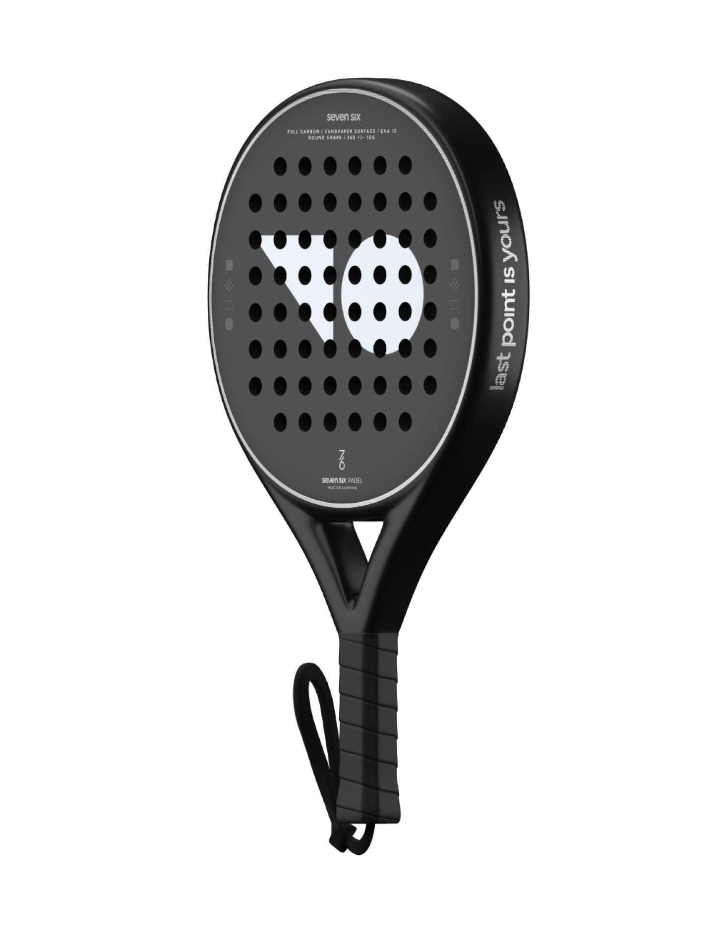 Падел ракетка 7/6 Loop Black