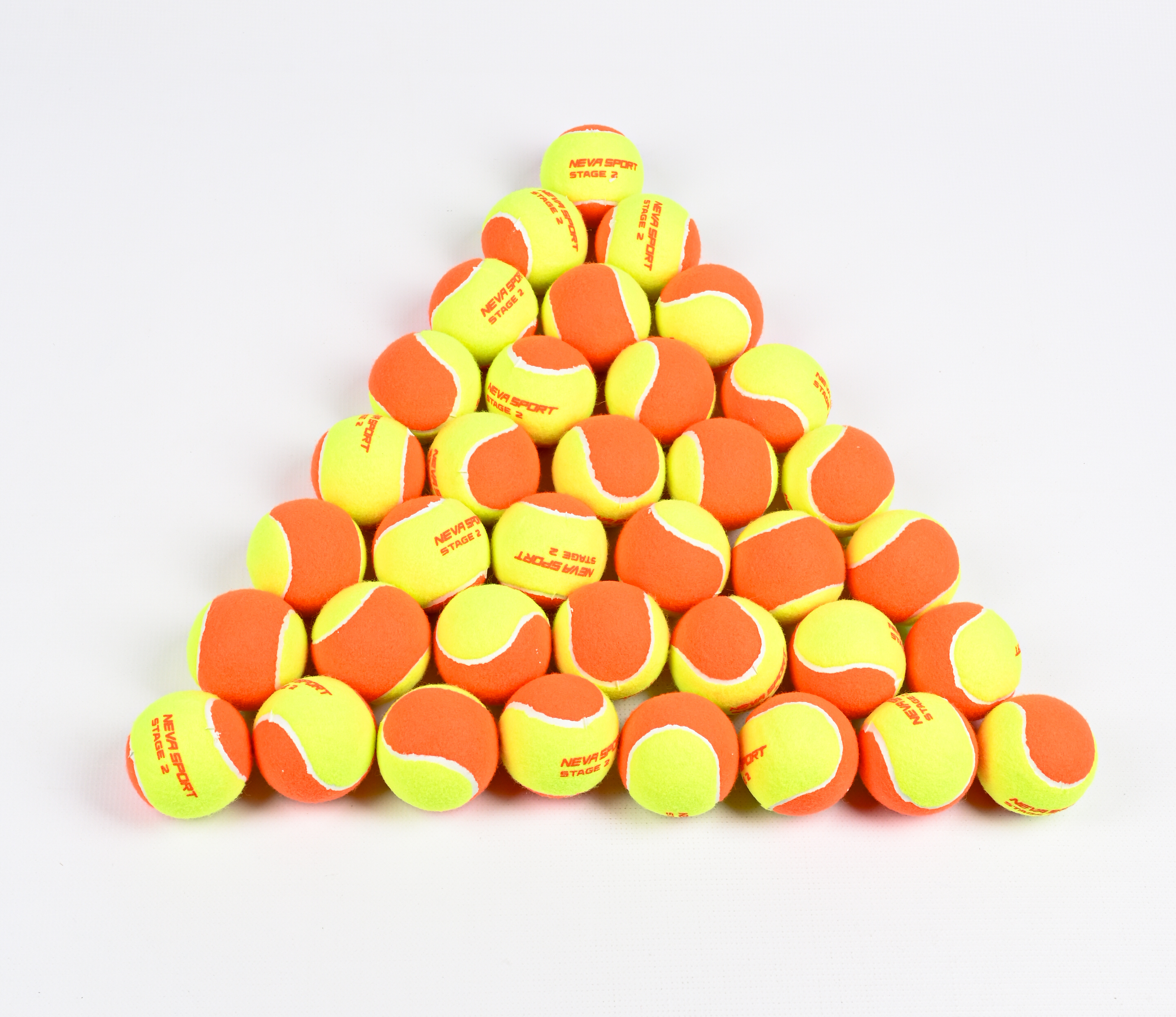 Мячи NEVA SPORT (Orange 2) - 36 мячей в пакете