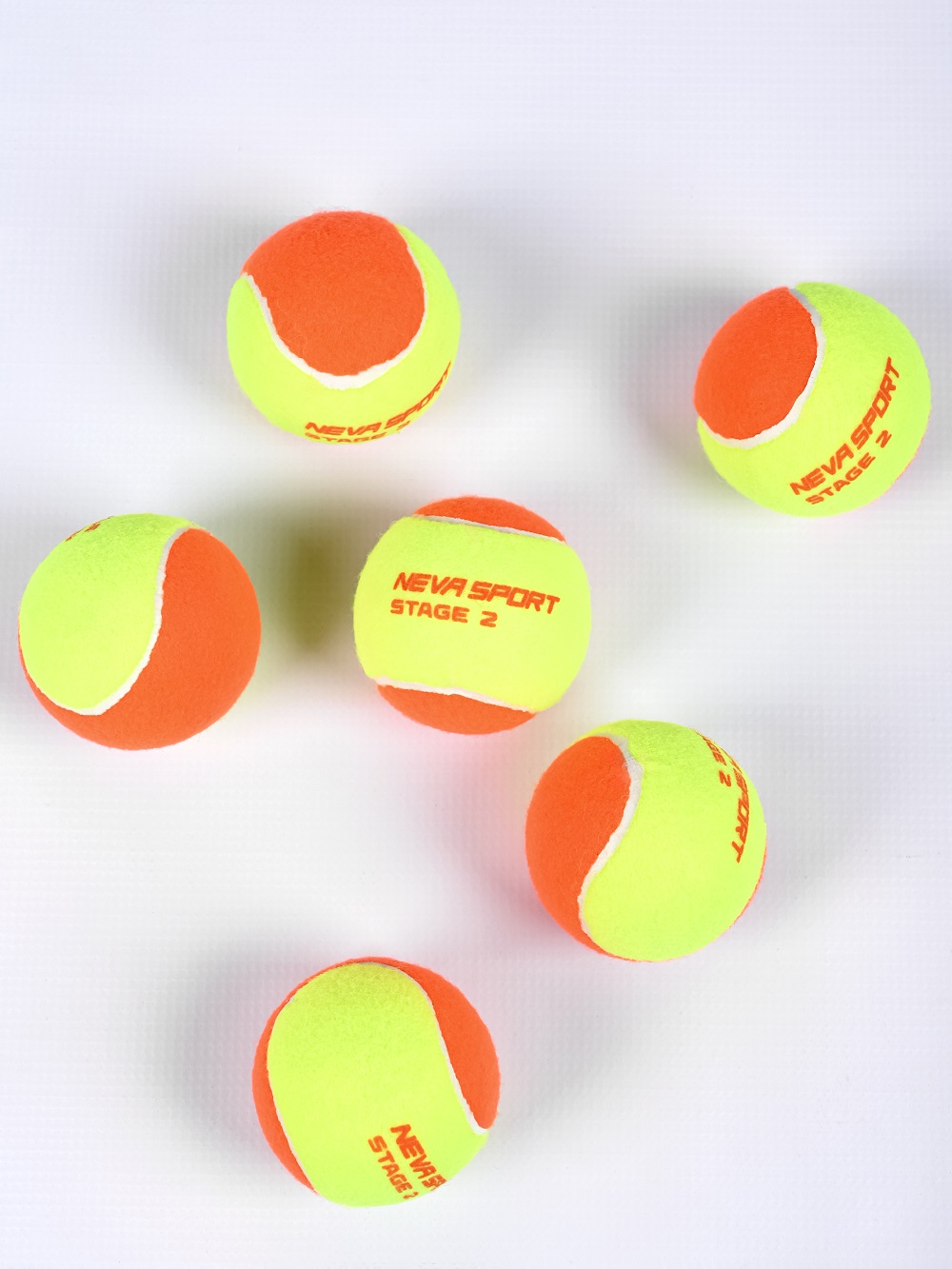 Мячи NEVA SPORT (Orange) - 3 мяча