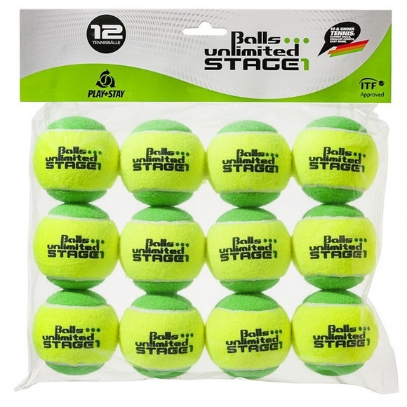 Мячи Balls Unlimited Stage (Green) 1 - 12 мячей