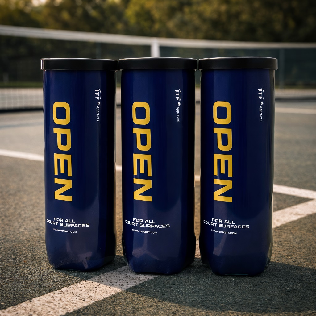 Мячи NEVA SPORT OPEN X3 (24 банки)