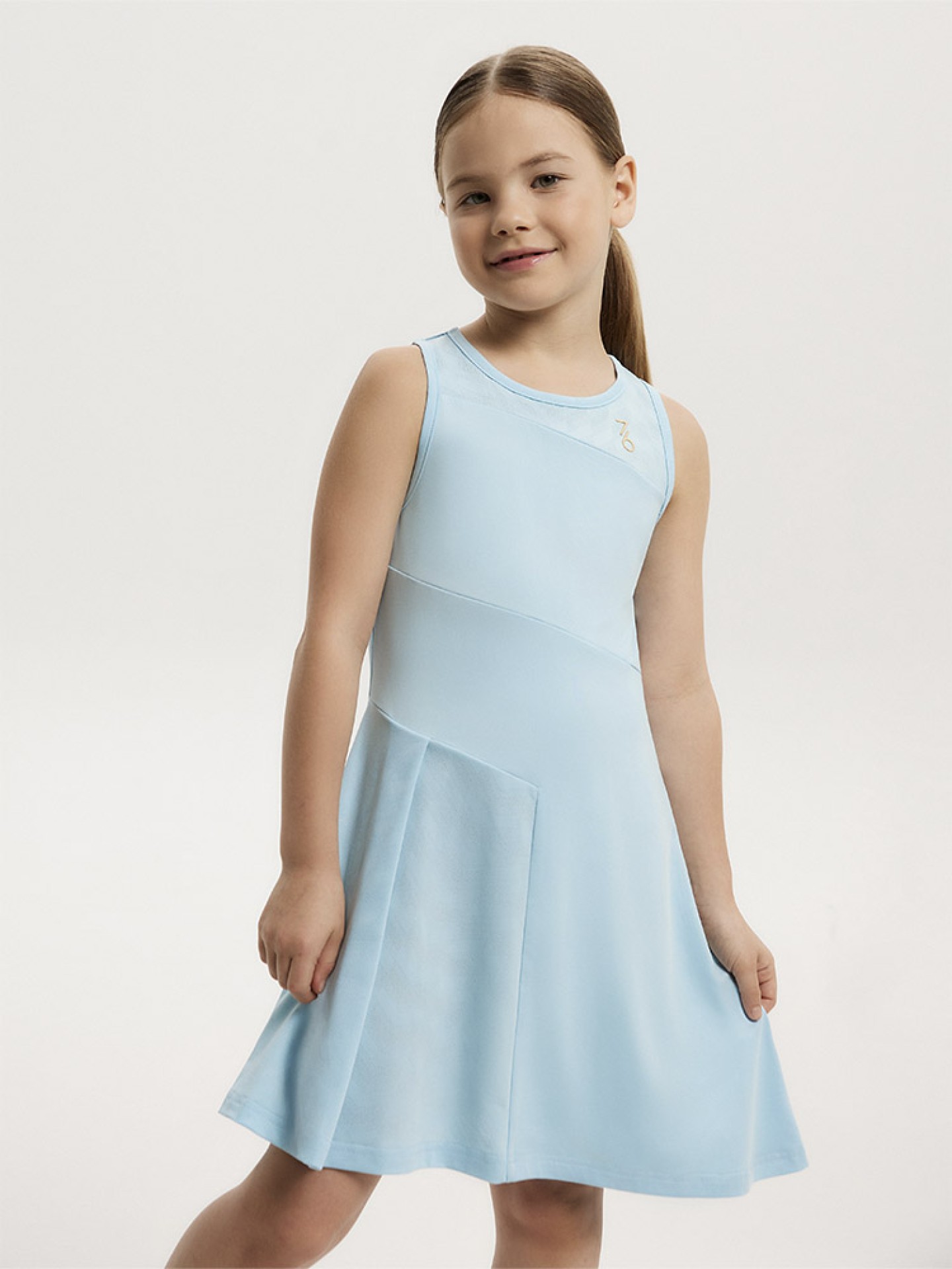 Платье детское 7/6 Viki Dress 2.0 - Light Blue