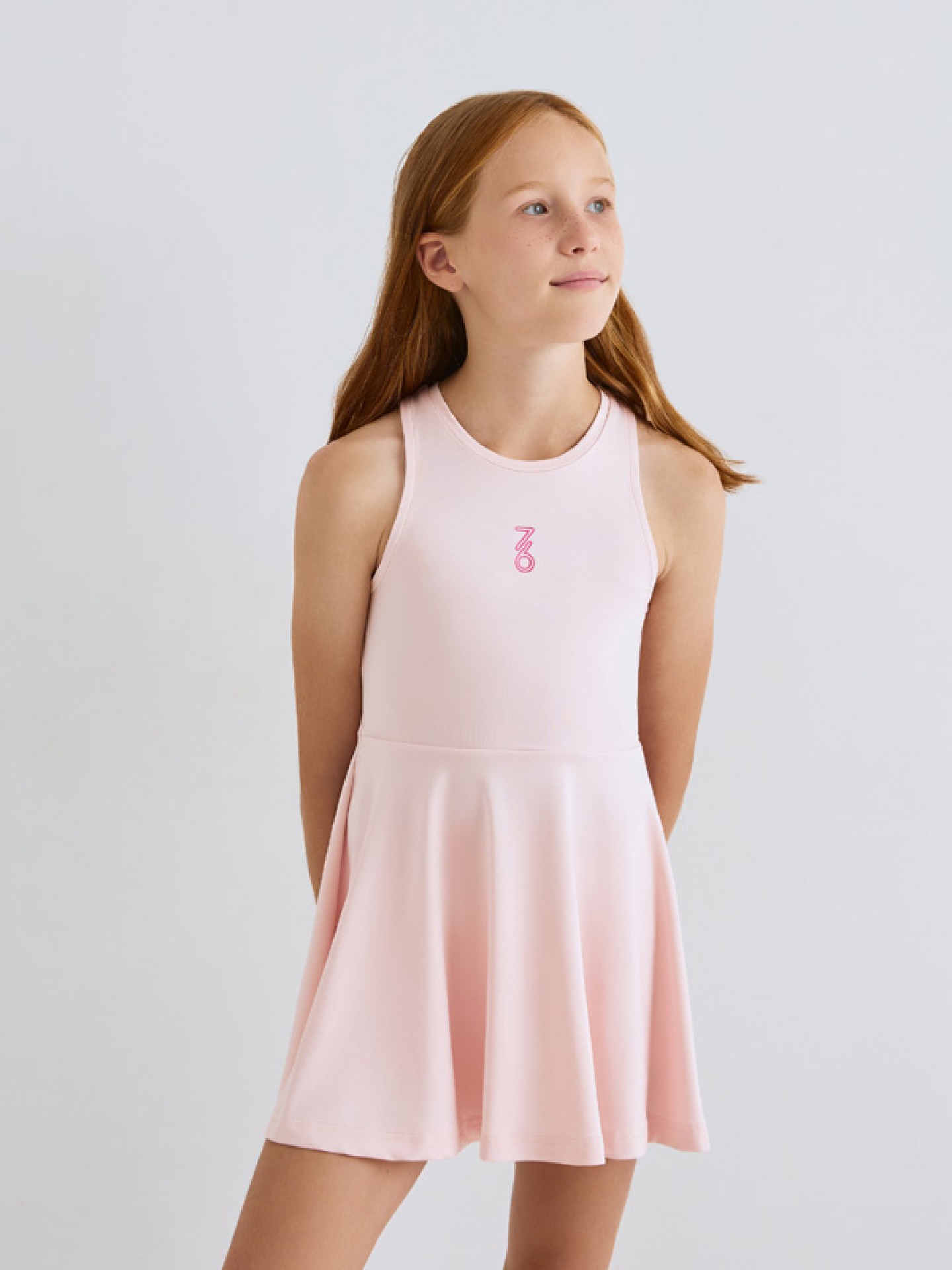 Платье детское 7/6 Yana Dress 2.0 - Mangano Calcite