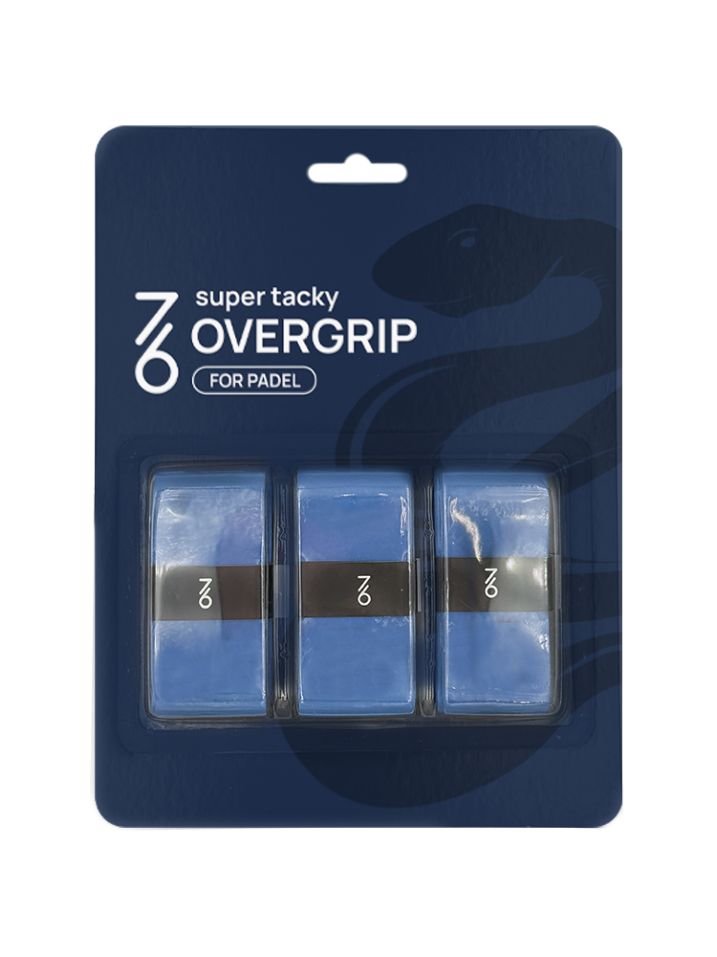 Овергрип 7/6 Padel Super Tacky Blue 3 шт.
