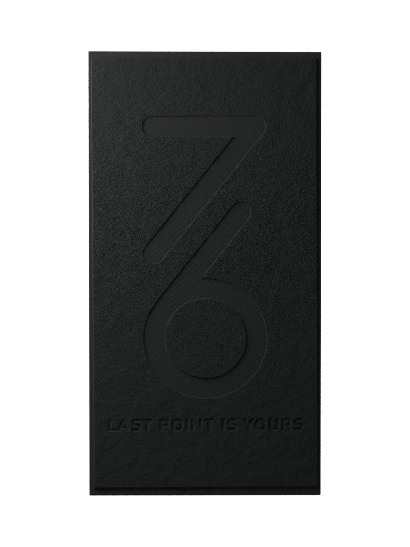 Полотенце махровое 7/6 Black 70*140