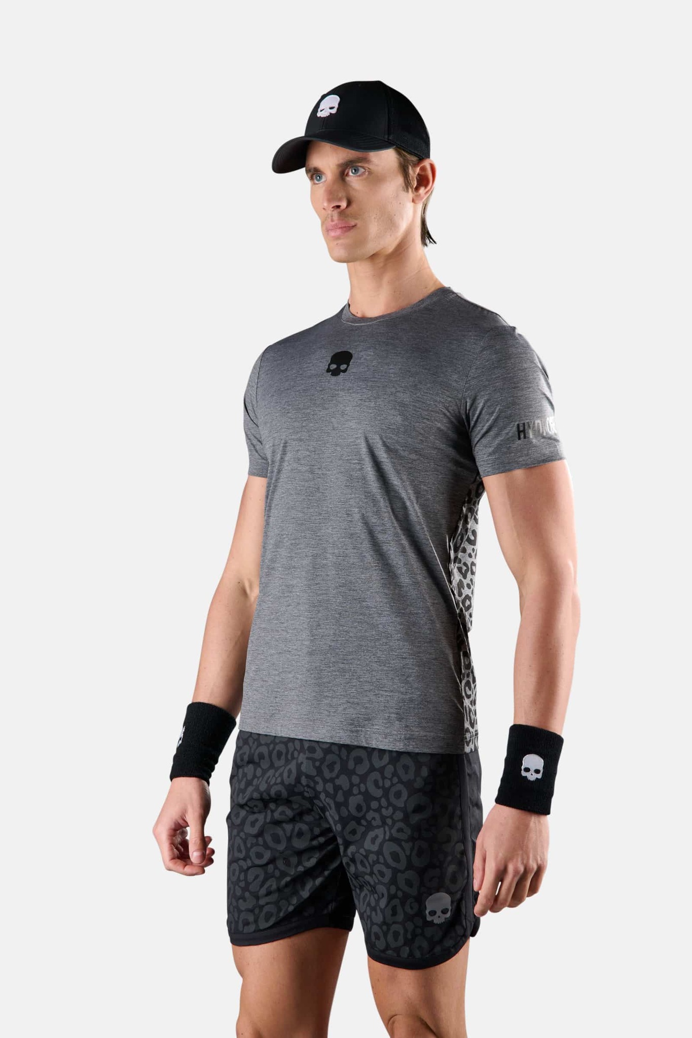Мужская теннисная футболка  HYDROGEN PANTHER TECH TEE (T00704-216)