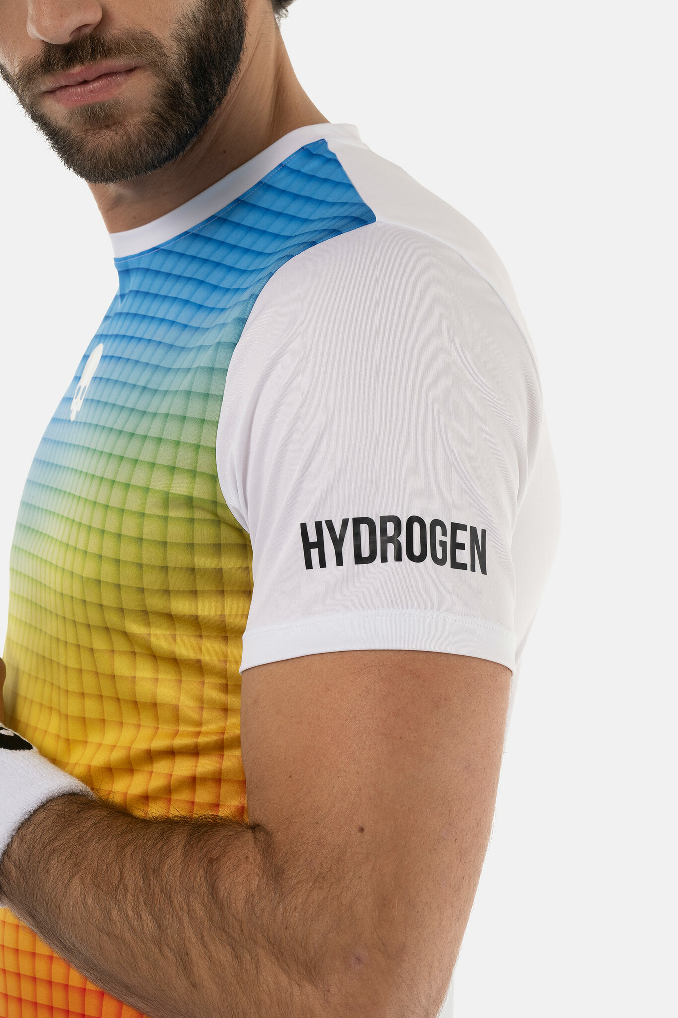 Мужская футболка HYDROGEN SPECTRUM TECH T-SHIRT (DT0002)