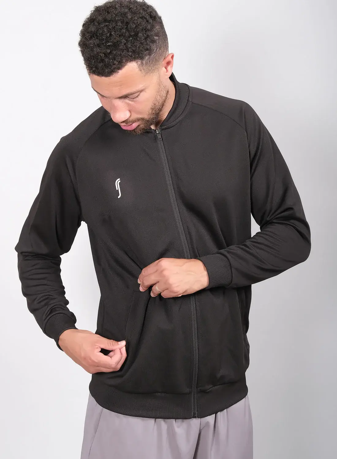 Кофта RS Solid Club Jacket Black (241M421999/000)