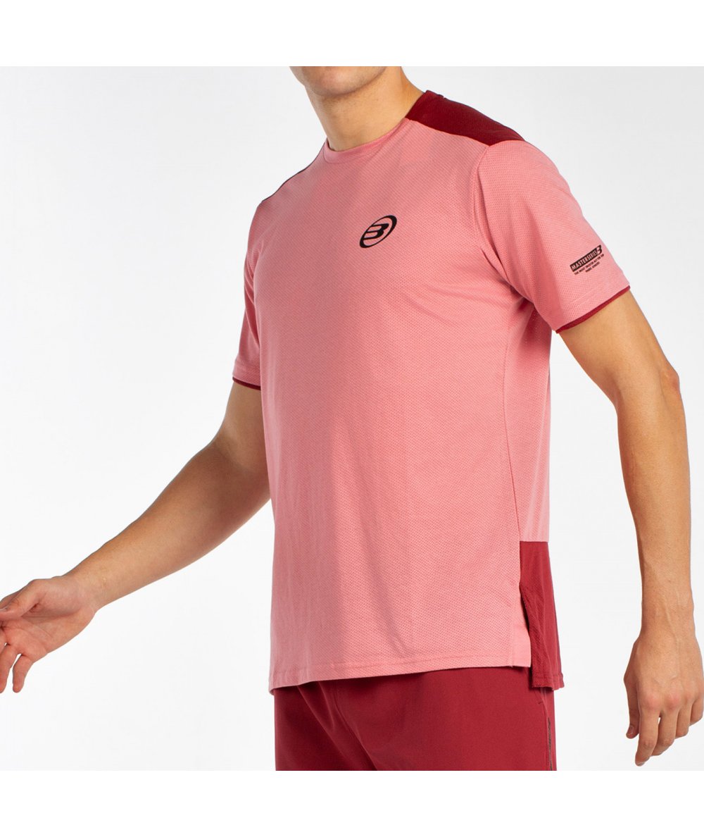 Футболка мужская BullPadel MARSIC (розовый меланж)