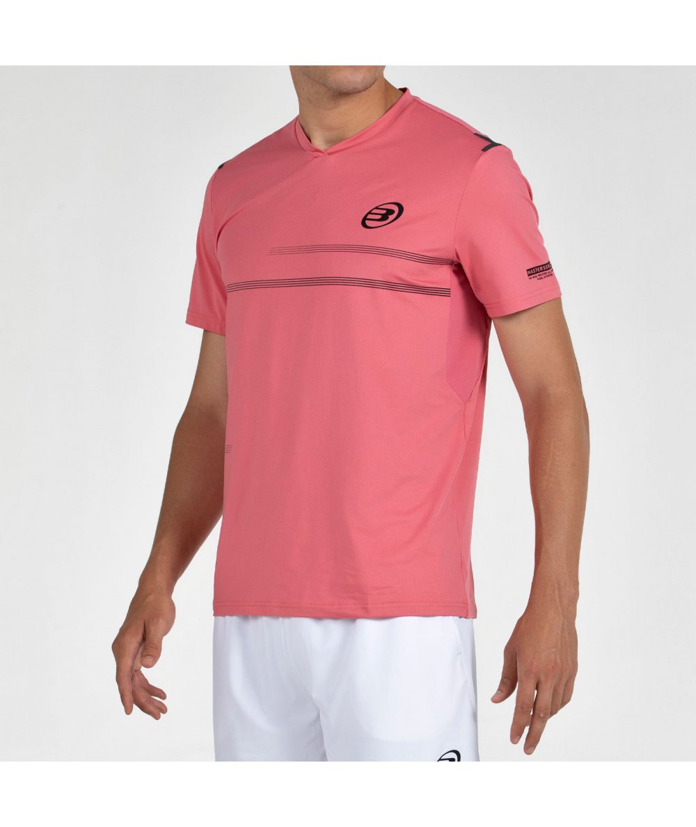 Футболка мужская BullPadel MONTUNO (красно бордовый)