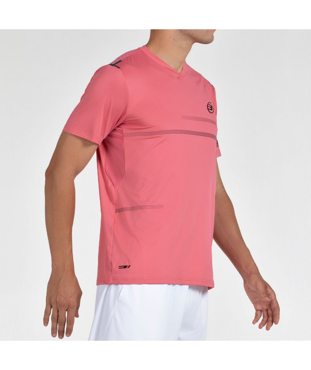 Футболка мужская BullPadel MONTUNO (красно бордовый)
