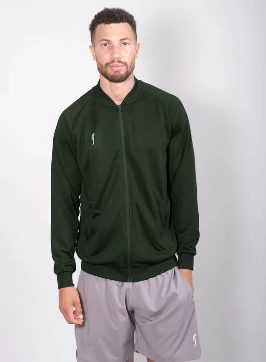 Кофта RS Solid Club Jacket Deep Green (241M421307/000)