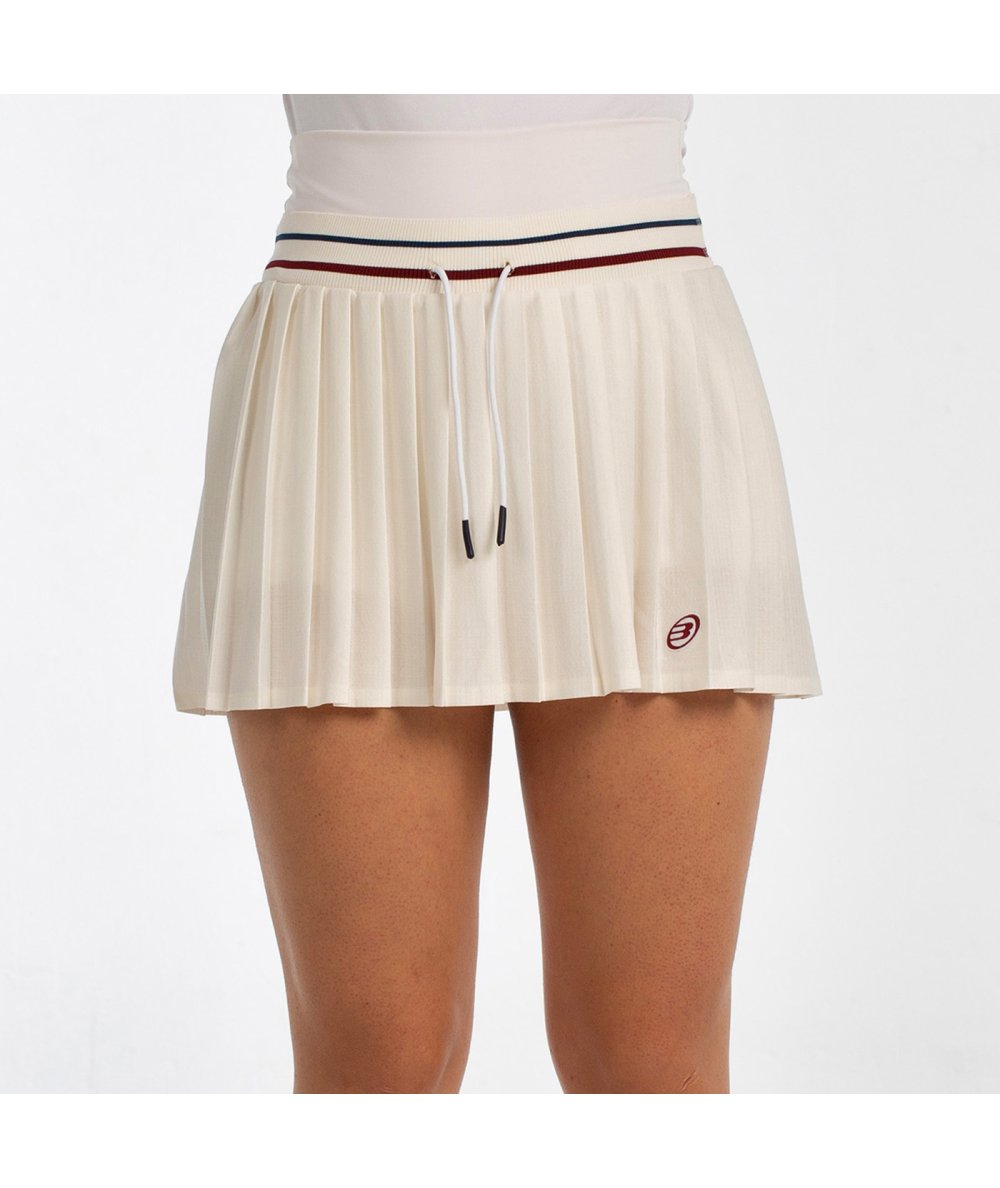 Юбка женская Bullpadel ATRIA, молочный белый