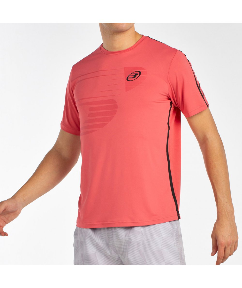 Футболка мужская BullPadel MOECHE (алый красный)