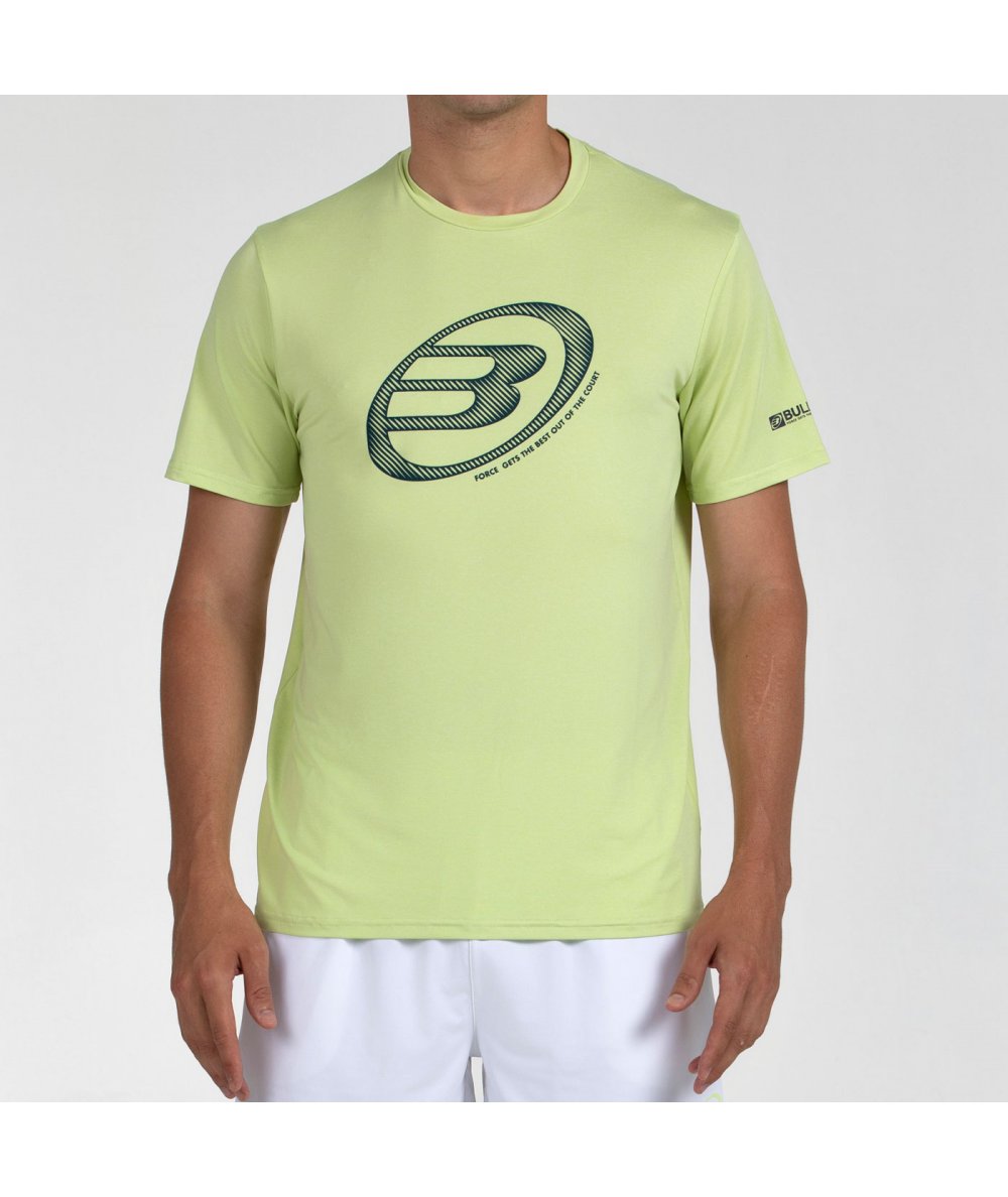 Футболка мужская BullPadel LANDE (светло лимонный)