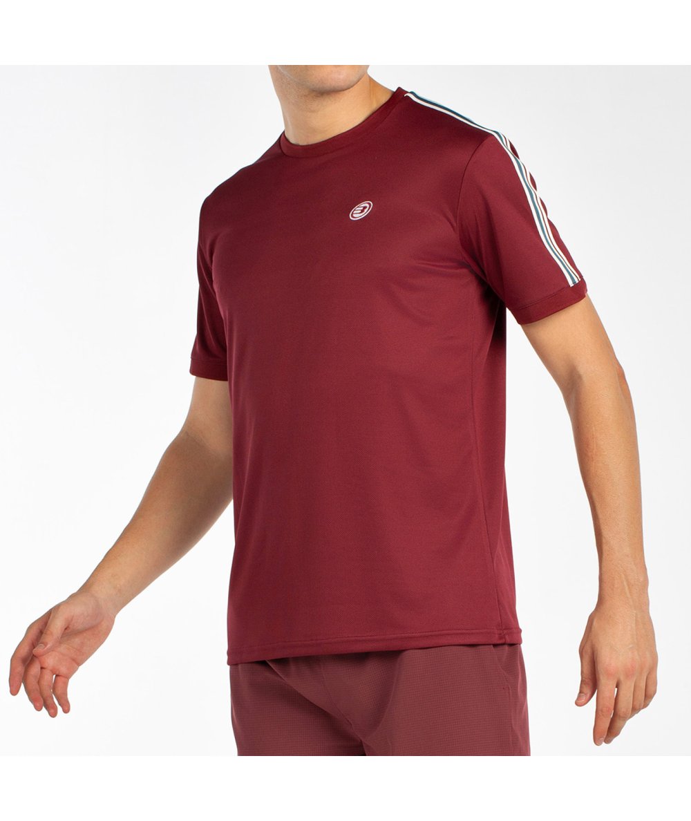 Футболка мужская Bullpadel ALDER, бордовый