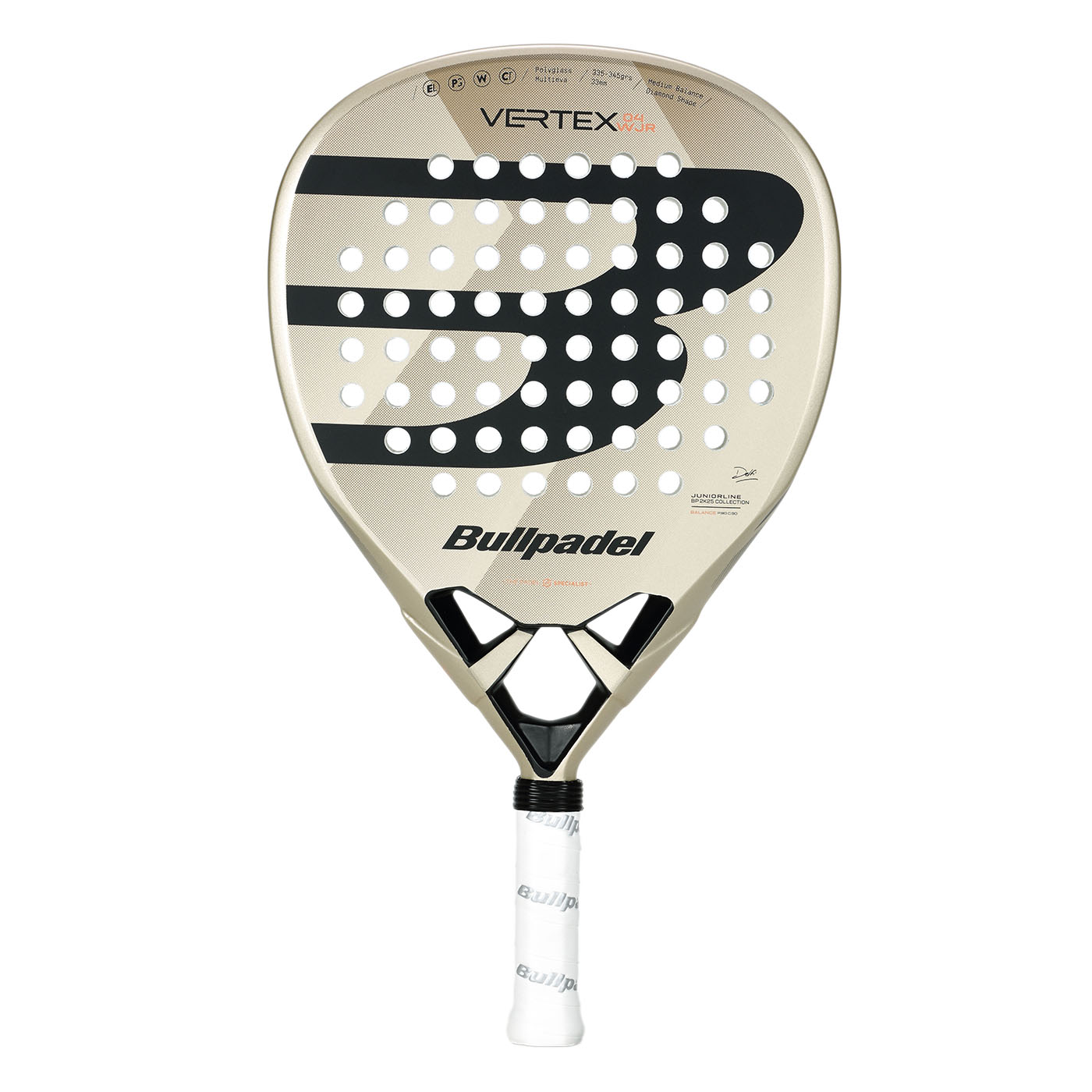 Ракетка для падела Bullpadel Vertex Woman Junior 2025