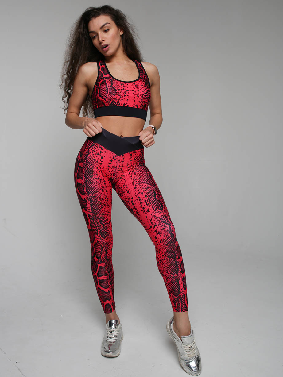 Леггинсы Red snake