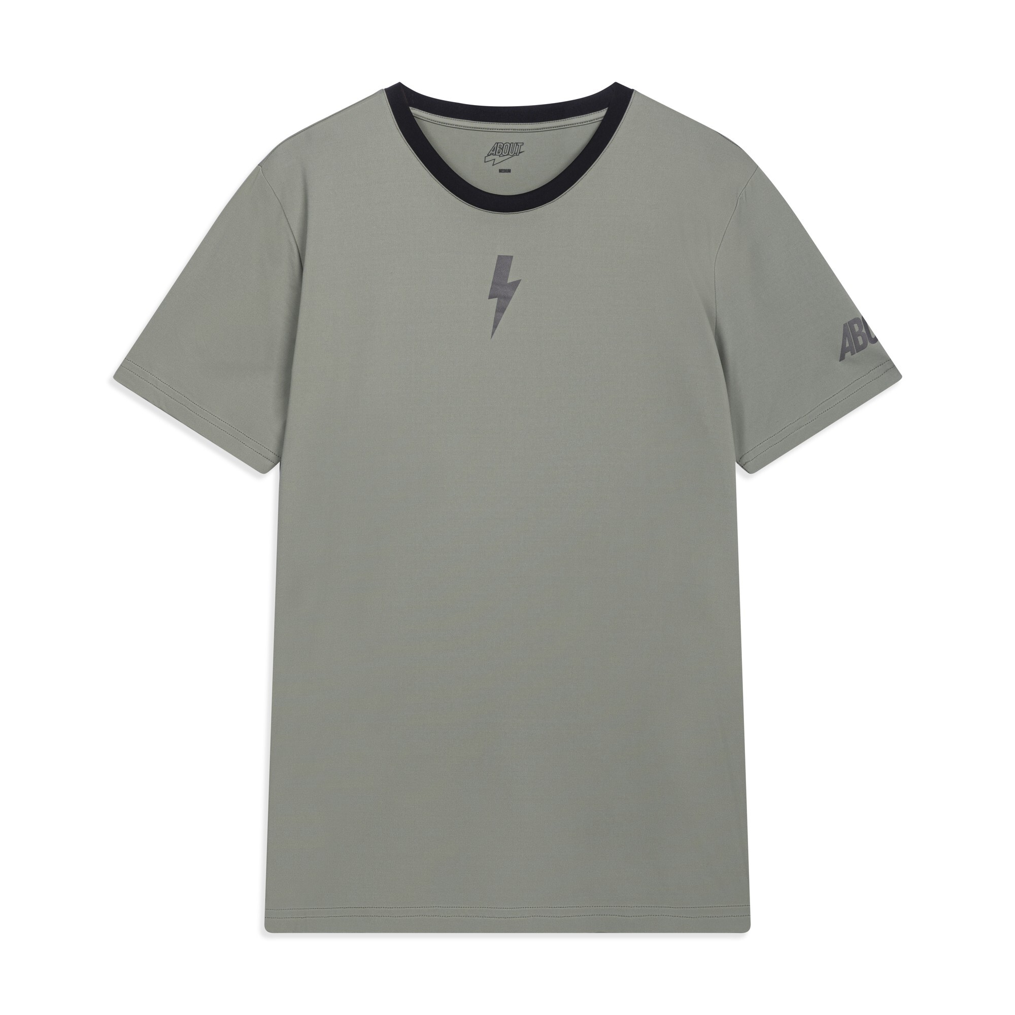 Футболка ABOUT TECH T-SHIRT CLUB (ATTS00), серо-зеленый