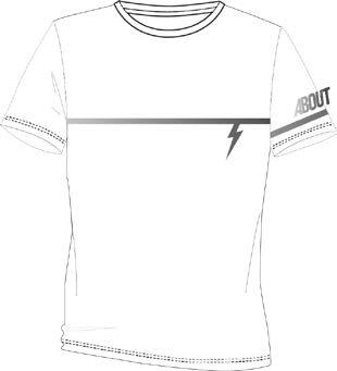 Футболка ABOUT TECH T-SHIRT RUN (ATTS02), черный