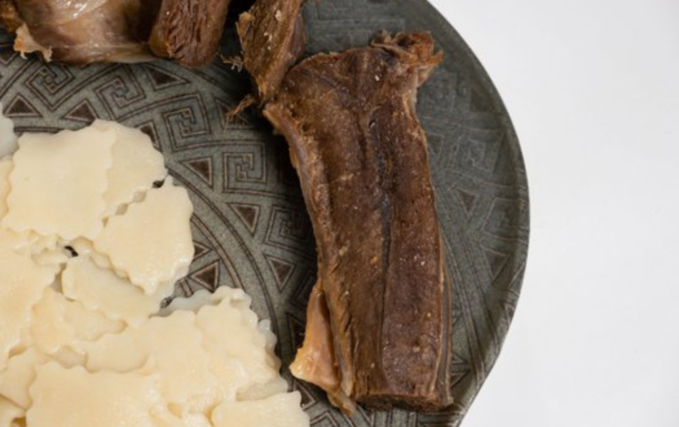 Хинкал тонкий с сушеным мясом