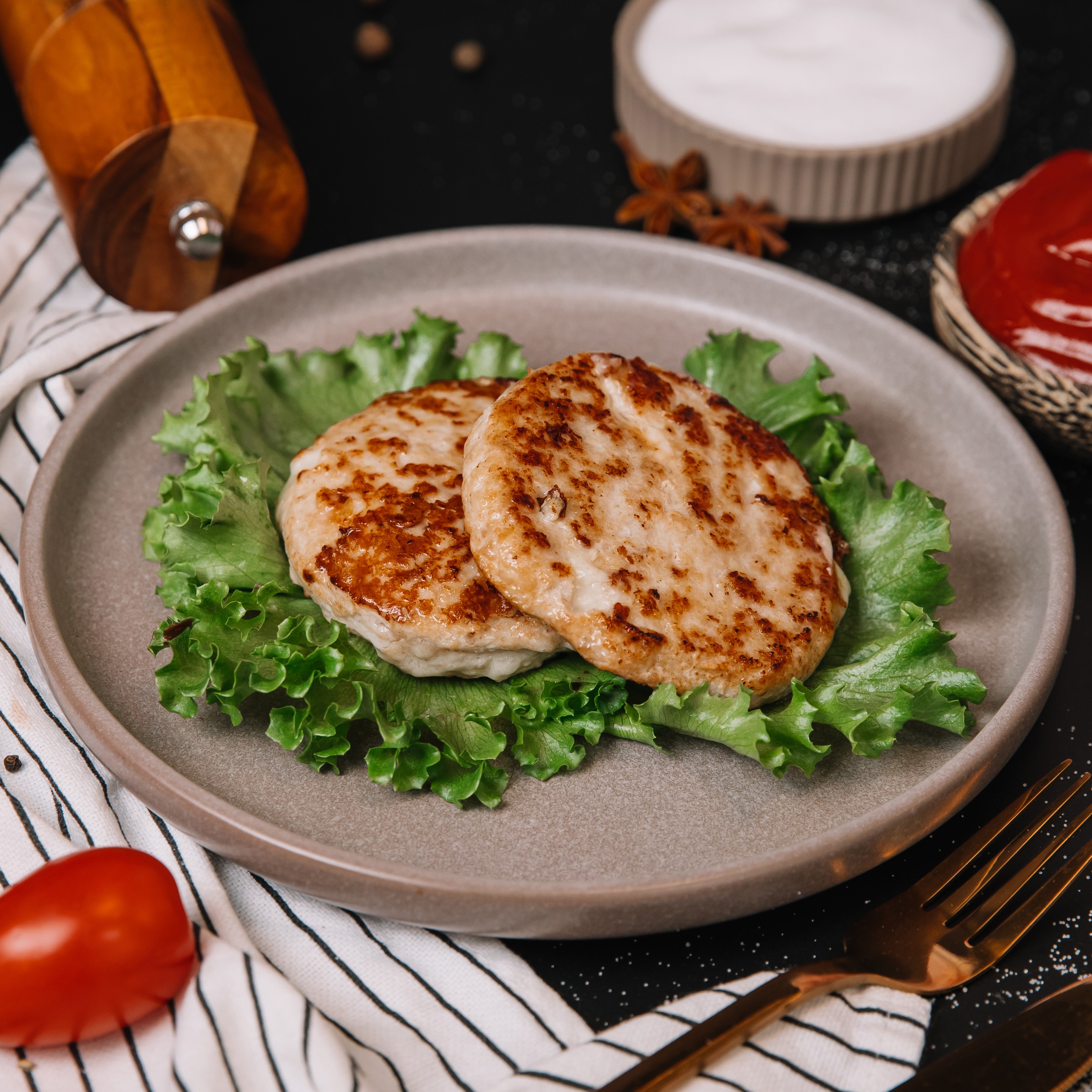 Котлеты "Куриные с сыром сулугуни" п/ф