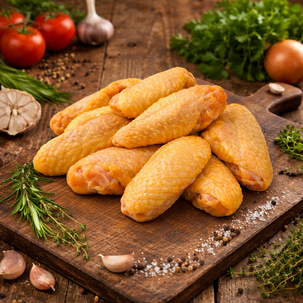 Крылья (фермерская курица кукурузного откорма)