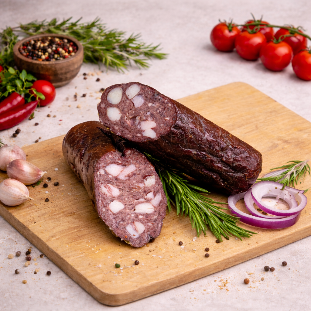 Колбаса из марала сырокопченая