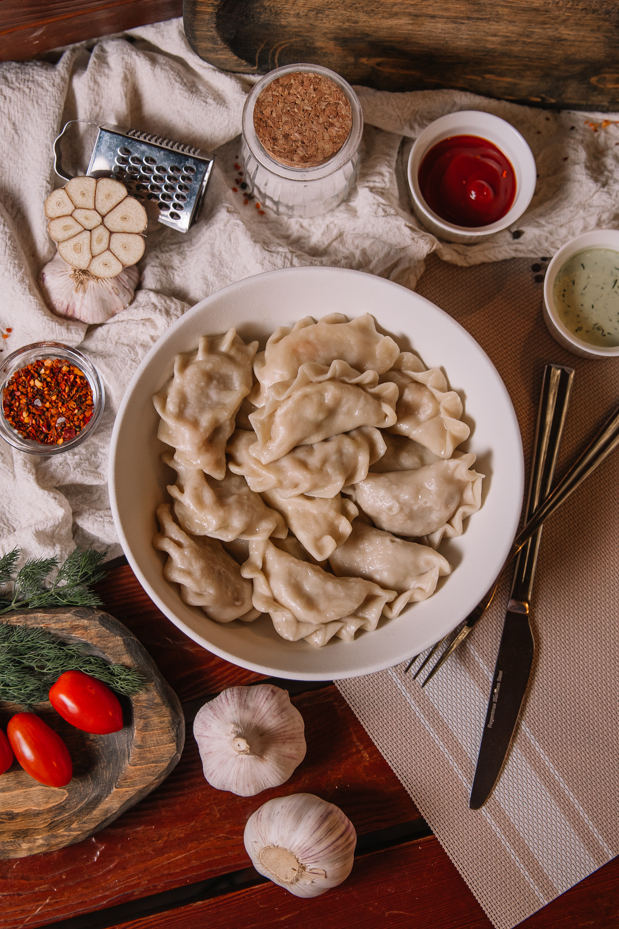 Вареники с капустой и мясом п/ф