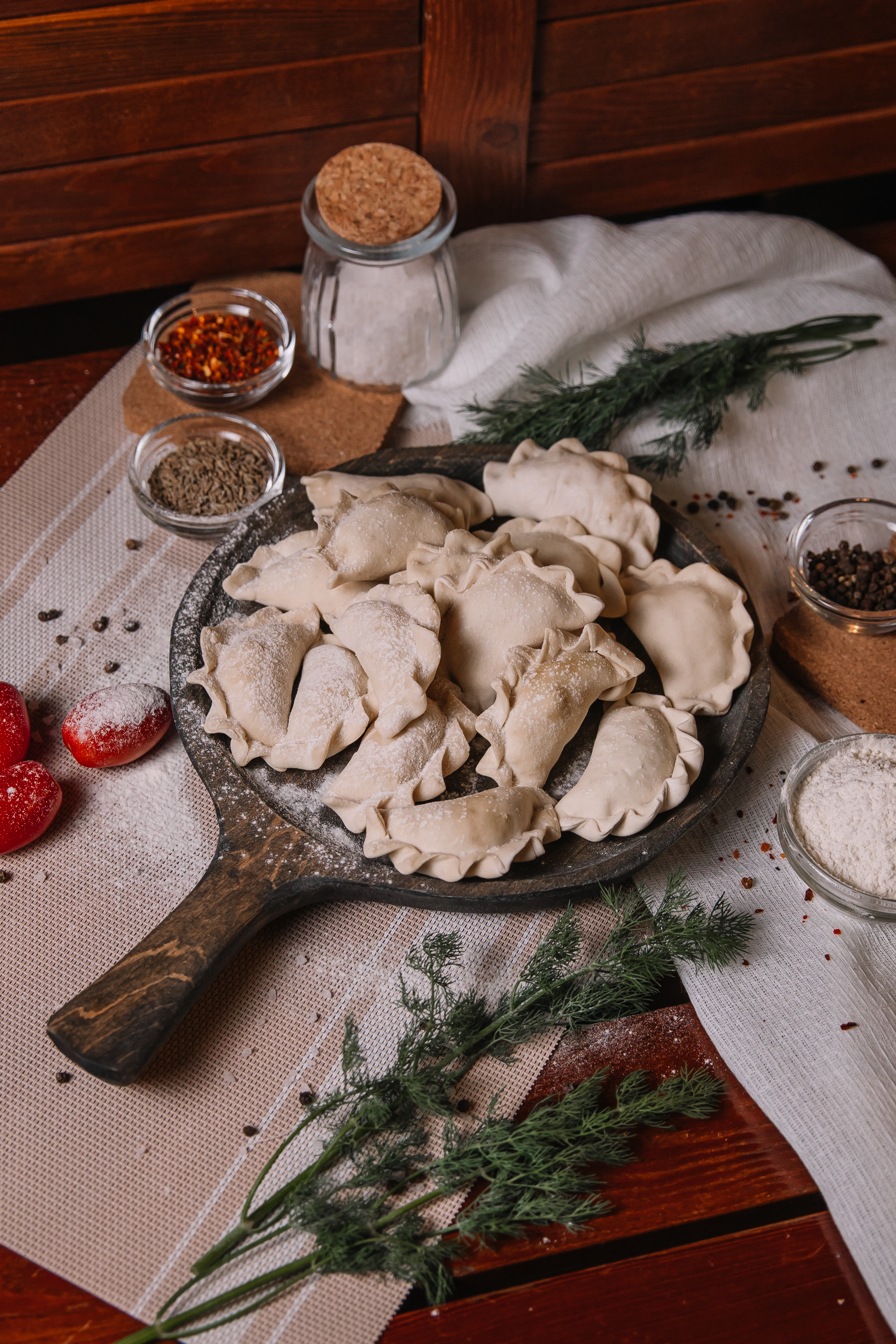 Вареники "Краковские" с капустой и колбасой п/ф