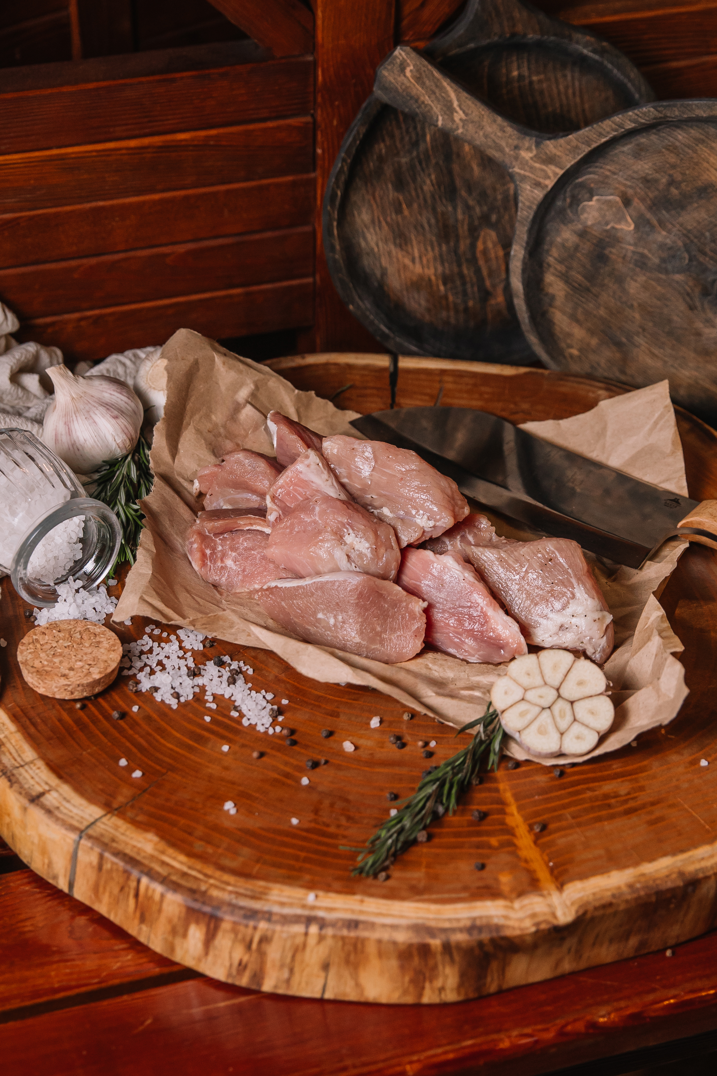 Шашлык из свиной лопатки в классическом маринаде