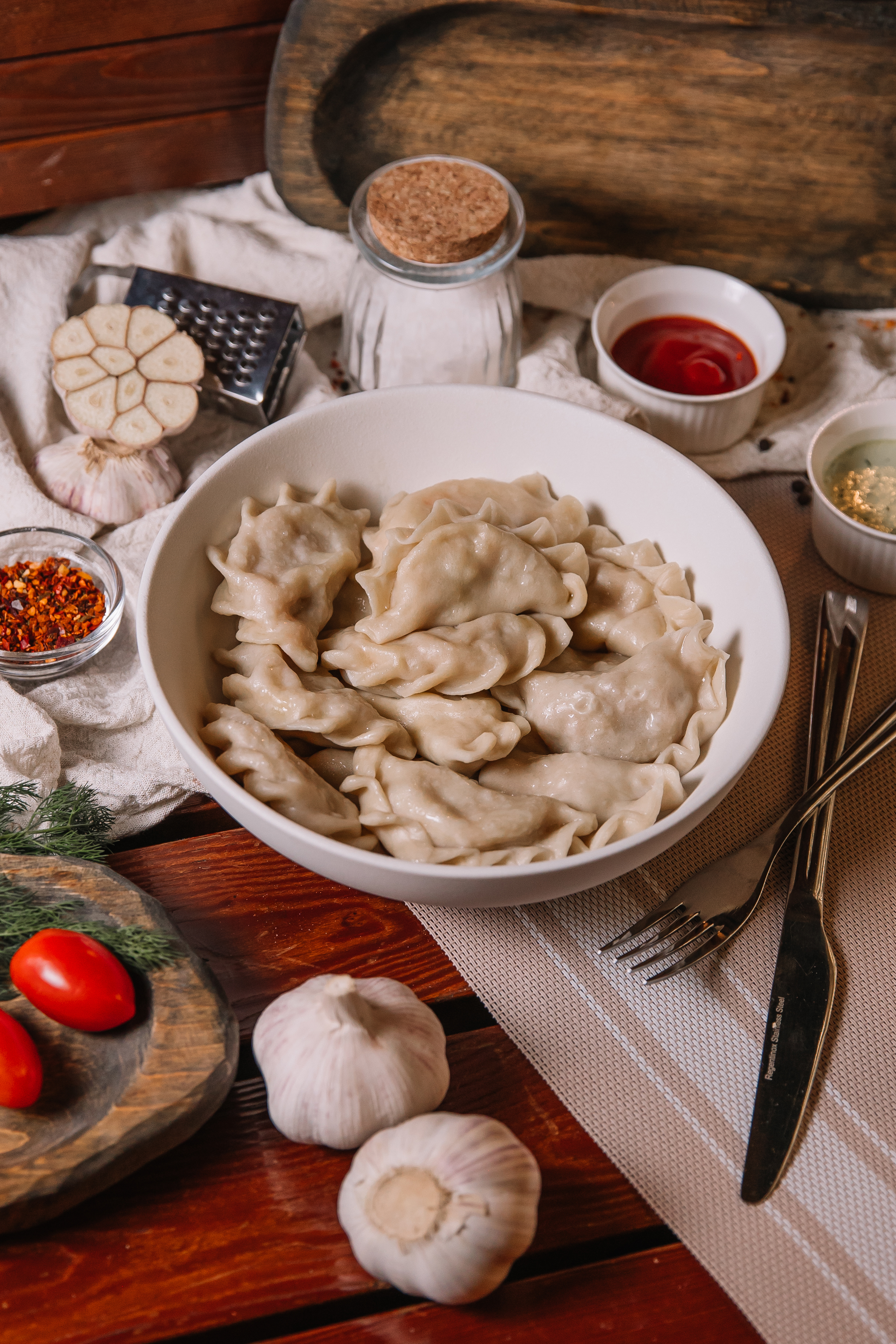 Вареники с капустой и мясом п/ф
