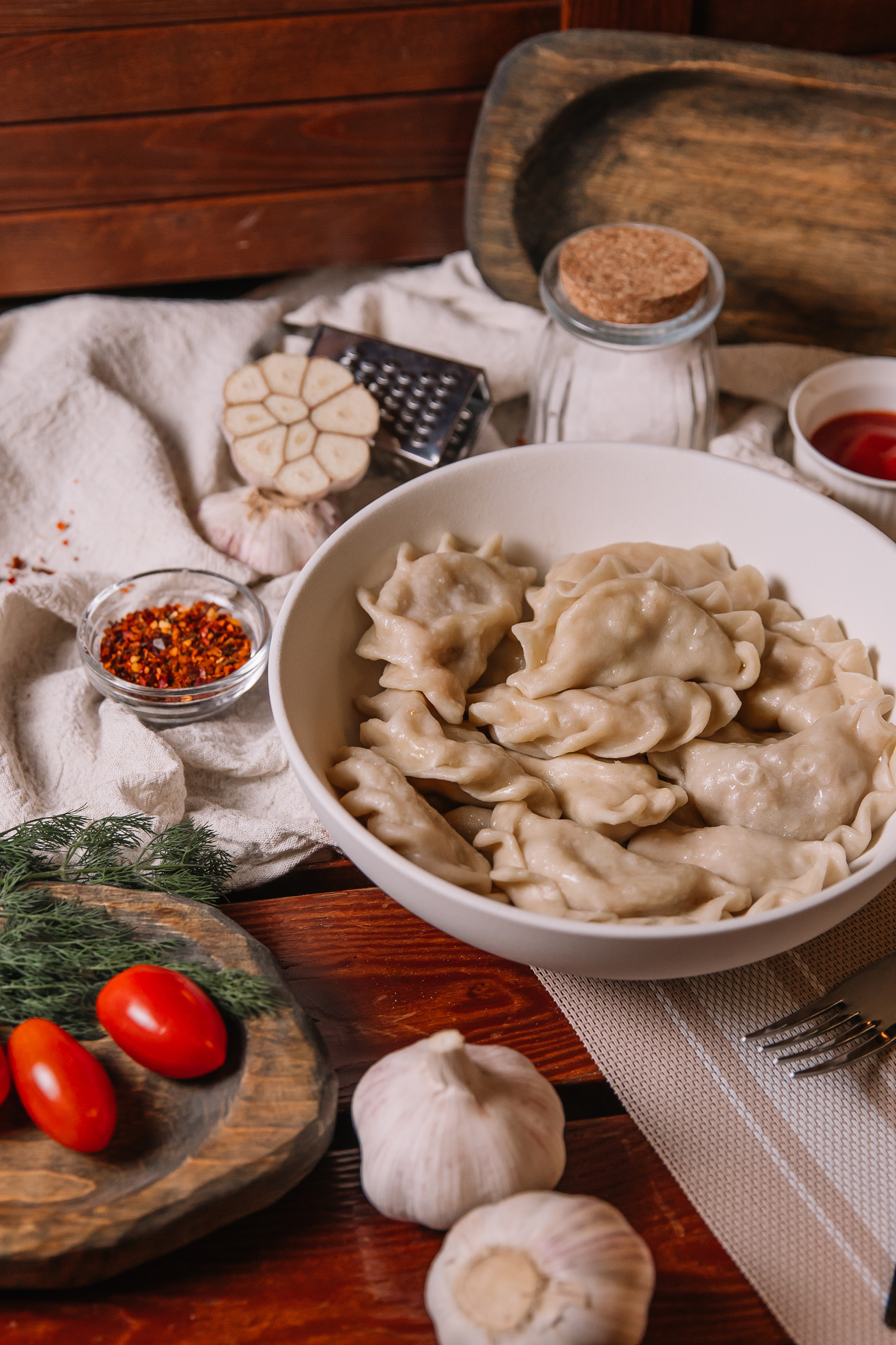 Вареники с капустой и мясом п/ф